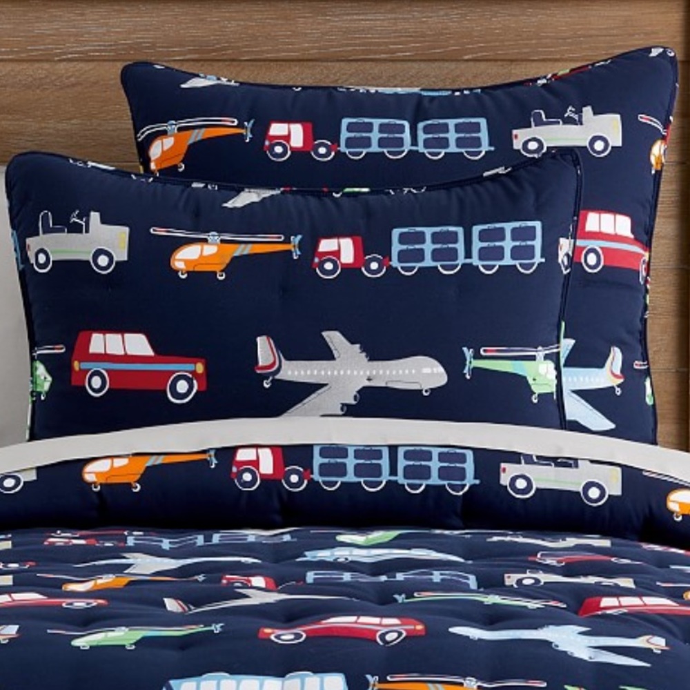 Pottery Barn Kids Brody Dream Puff  Euro Shams x 2.